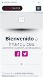 Mobile Screenshot of interdulces.com